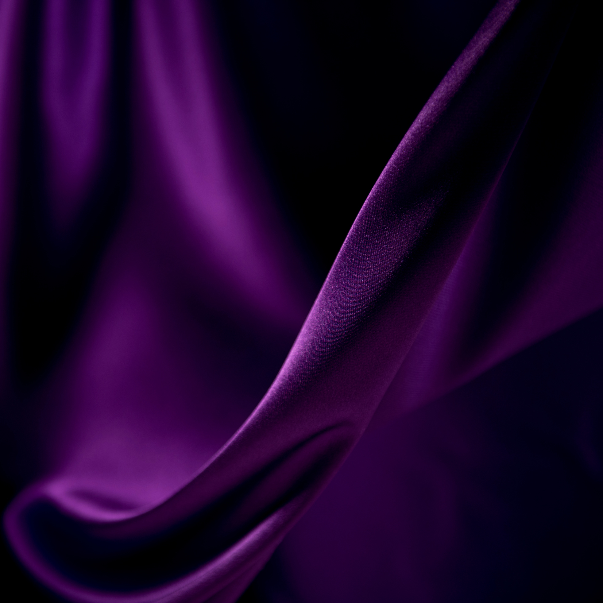 Purple satin